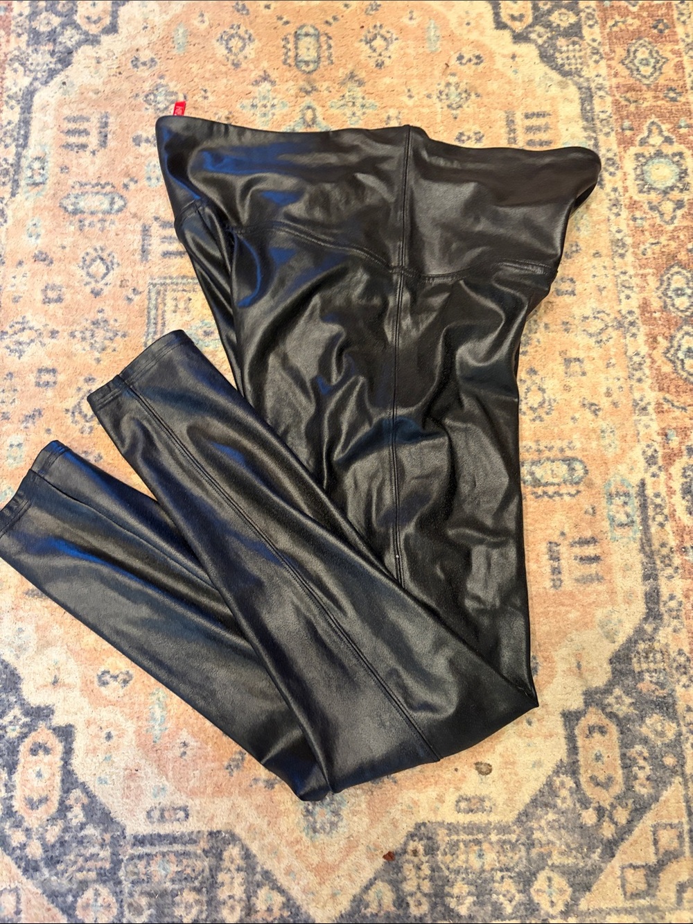 Spanx faux leather leggings